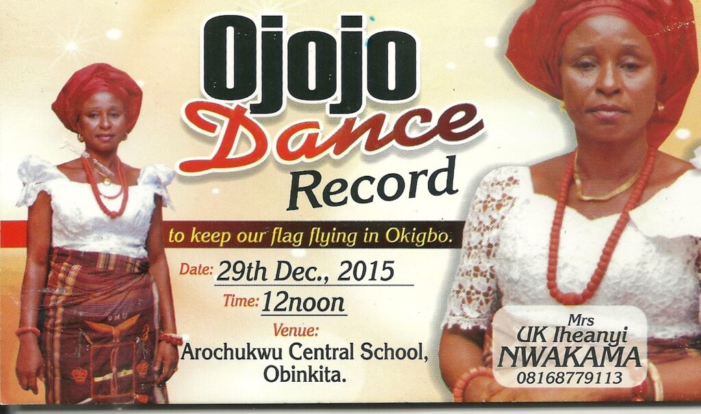 Ojojo dance record for launch December 29th